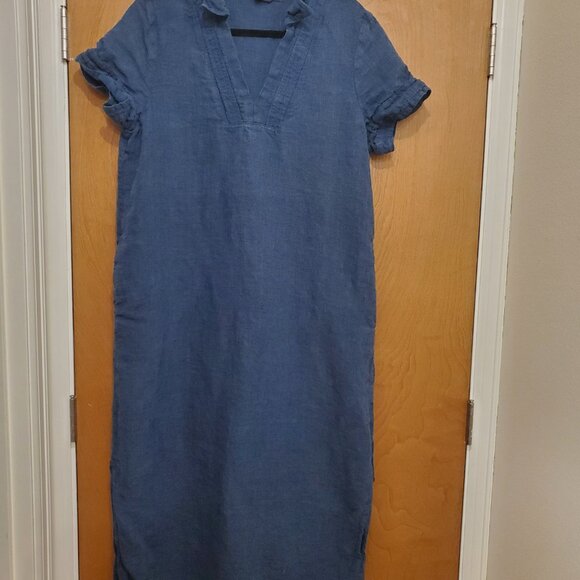 Banana Republic Maxi Length Collared Dress - Picture 2 of 5